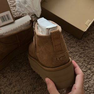 mini platform uggs